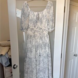 Elegant Floral Print Dress BALTICBORN NWT